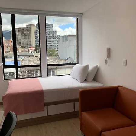 Aparta Estudios Connect Bogotá Zimmer foto