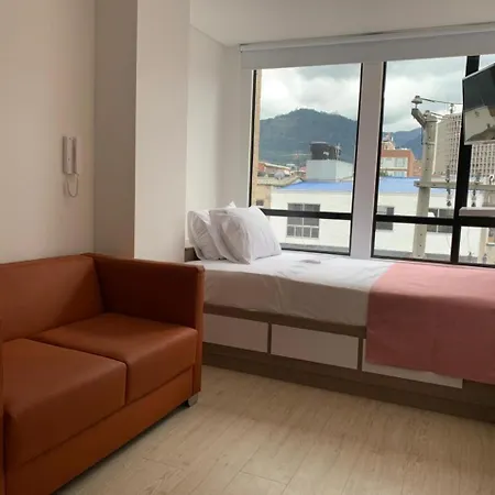 Aparta Estudios Connect Bogotá Zimmer foto
